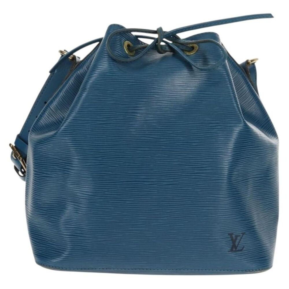 Louis Vuitton Petit Noe Epi Leather Blue Leather Shoulder Bag Bag